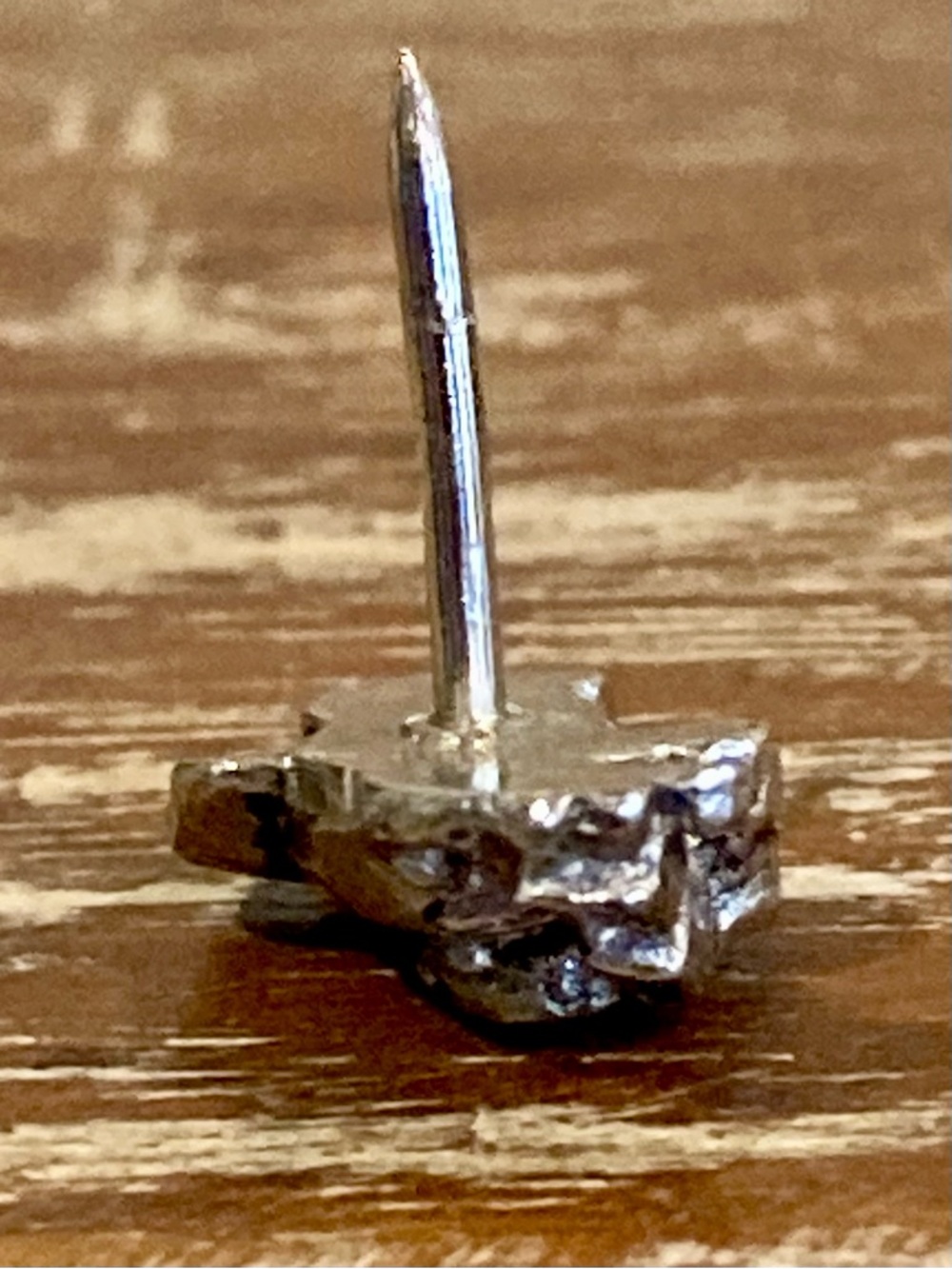 Vintage Silver-Tone Car Lapel Pin - Picture 11 of 15